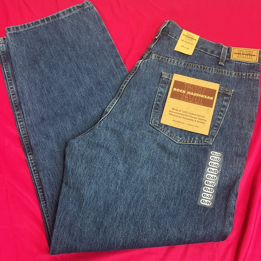 NWT Rock Hardware Relaxed Fit 42X32 - Picture 5 of 8